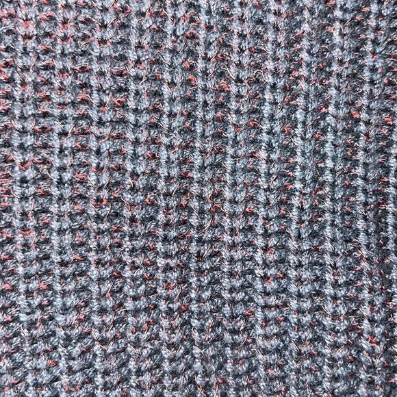 MARGARET WINTERS Cowl Neck Color Block Knit Double-Sided Sweater-S - Picture 10 of 11